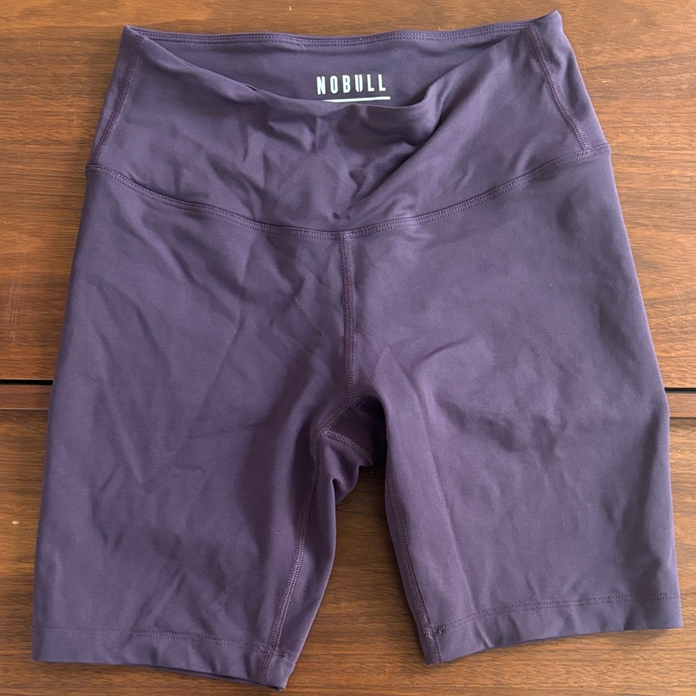 NOBULL Women's Athletic Shorts in Deep Purple